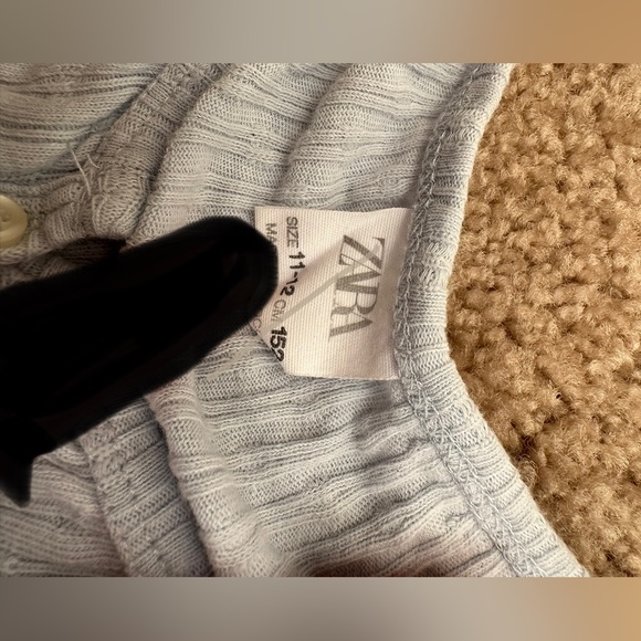 Blue Zara girls tshirt - Picture 3 of 4